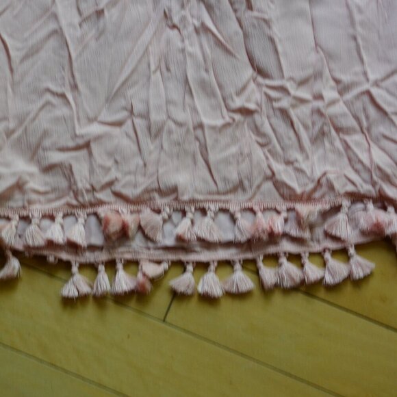 BB Dakota Tassel Hem Dress L - Picture 7 of 7